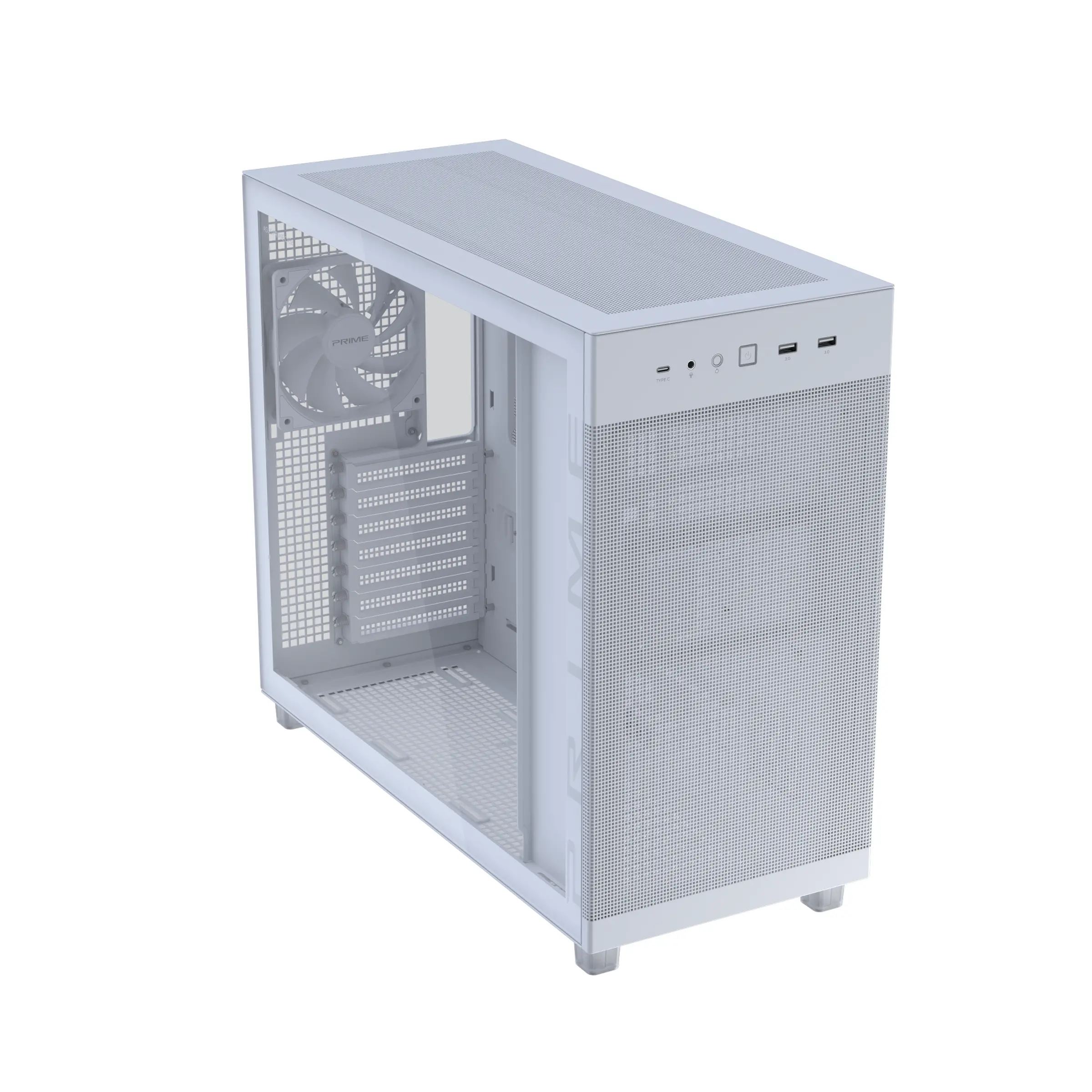 Кутия ASUS PRIME AP303 TG - White - image 2