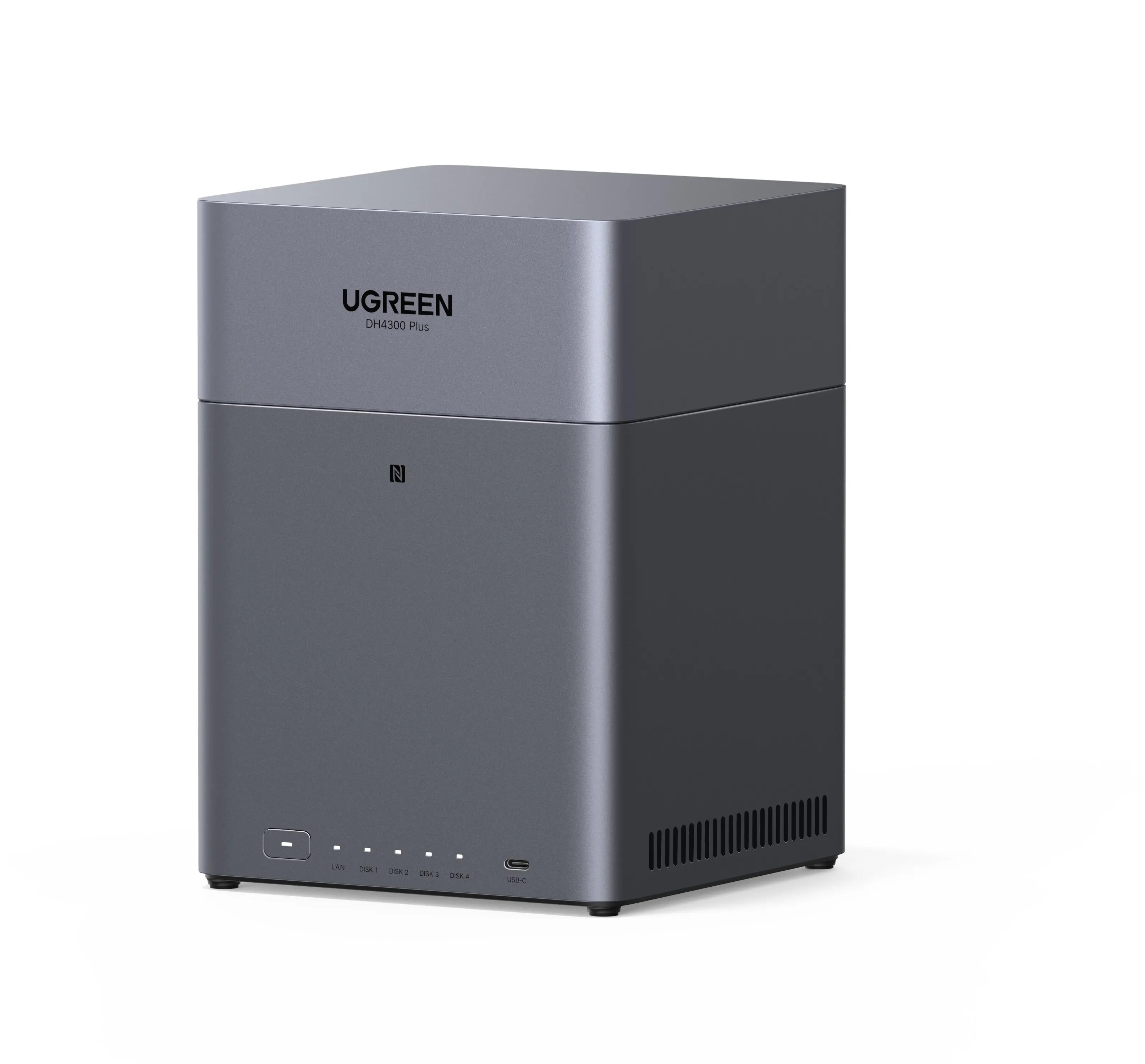 UGREEN 4-Bay RK3588C DDR4X 8GB RAM 32GB eMMC System Drive, 2.5Gb HDMI 4K 60Hz, no HDD, DH4300plus