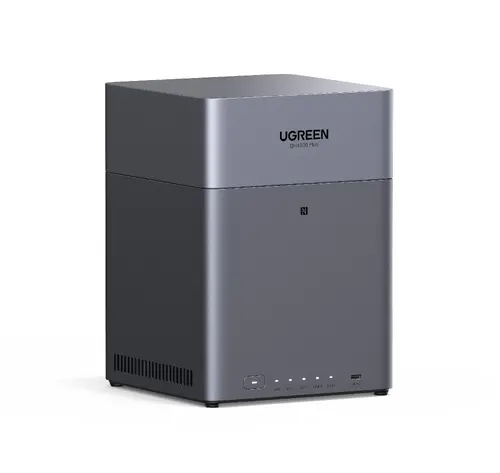 UGREEN 4-Bay RK3588C DDR4X 8GB RAM 32GB eMMC System Drive, 2.5Gb HDMI 4K 60Hz, no HDD, DH4300plus - image 1
