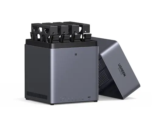 UGREEN 4-Bay RK3588C DDR4X 8GB RAM 32GB eMMC System Drive, 2.5Gb HDMI 4K 60Hz, no HDD, DH4300plus - image 2