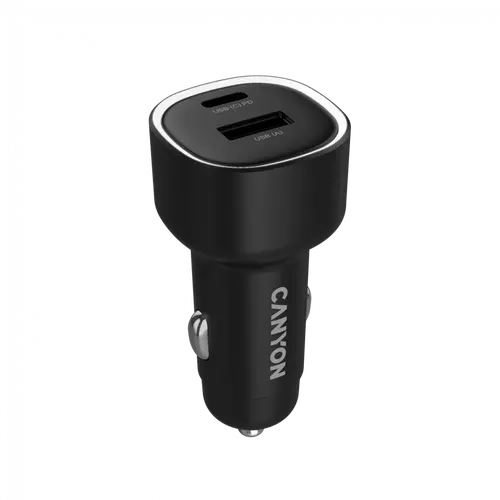 CANYON car charger OnDrive 85 PD 85W USB-A+USB-C Black - image 2