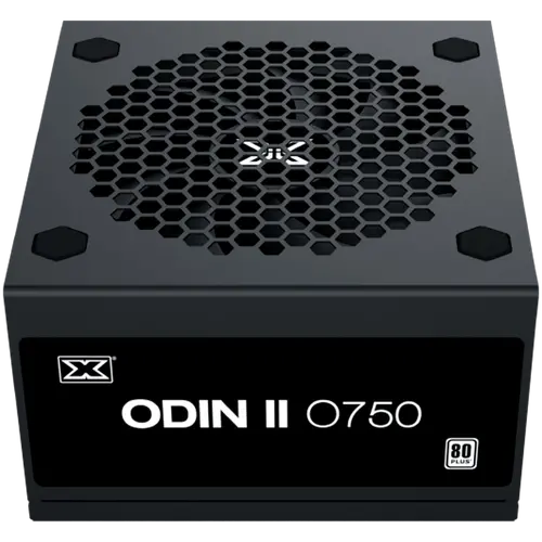 Xigmatek Odin II 750W (Black, AC 230V, DF APFC, Black Cable, 80PLUS, 120mm Fan, EU Power Cord, Color Box)