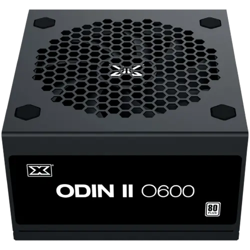 Xigmatek Odin II 600W (Black, AC 230V, DF APFC, Black Cable, 80PLUS, 120mm Fan, EU Power Cord, Color Box)