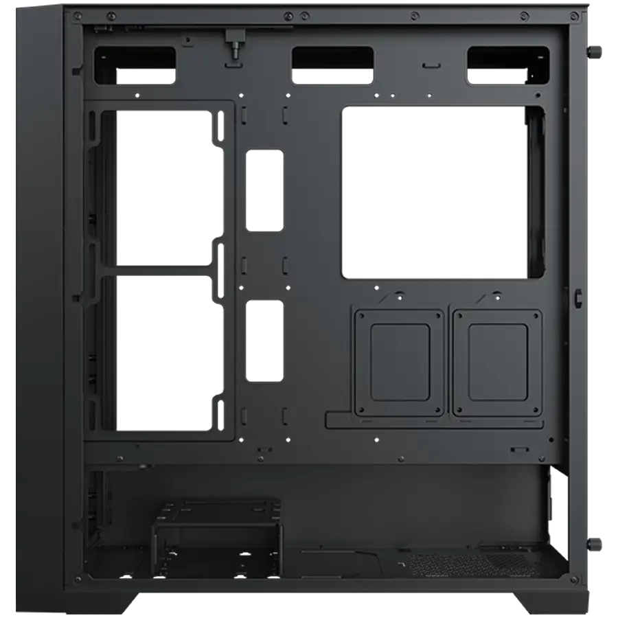 Xigmatek Master X II (Black, EATX, U3x1 & U2x2, Front Meshed Grill & Left TG, 4PCS Z20A & ARGB PCB) - image 3