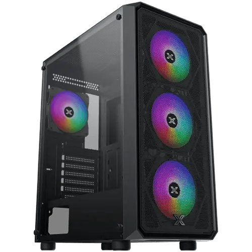 Xigmatek DUO X (BK, EATX, U3x1 & U2x2,Front Mesh Grill & Left TG, 4PCS Z20F Fan) - image 1