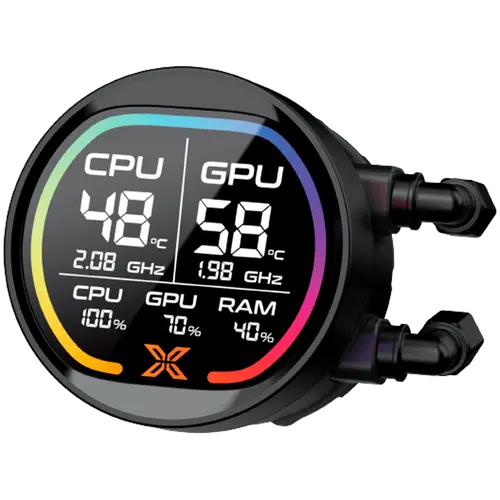 Xigmatek LK Pro 360 Digital (BK AIO,Digital LCD Pump & 360mm PWM Fan,Mini ARGB Controller,Intel & AMD & 20xx) - 4