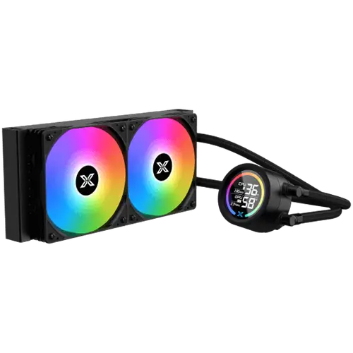 Xigmatek LK Pro 240 Digital (BK AIO,Digital LCD Pump & 240mm PWM Fan,Mini ARGB Controller,Intel & AMD & 20xx) - 3