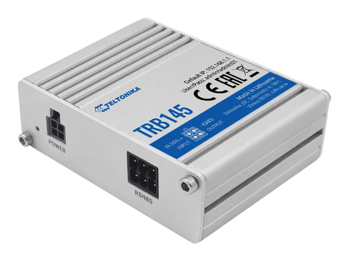 TELTONIKA NETWORKS TRB145 Gateway 4G/LTE RS485 - image 2