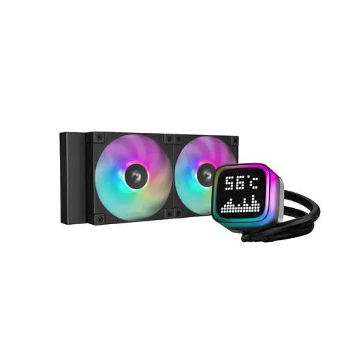 DeepCool υδρόψυξη Water Cooling LP240 - οθόνη LCD, A-RGB - 1