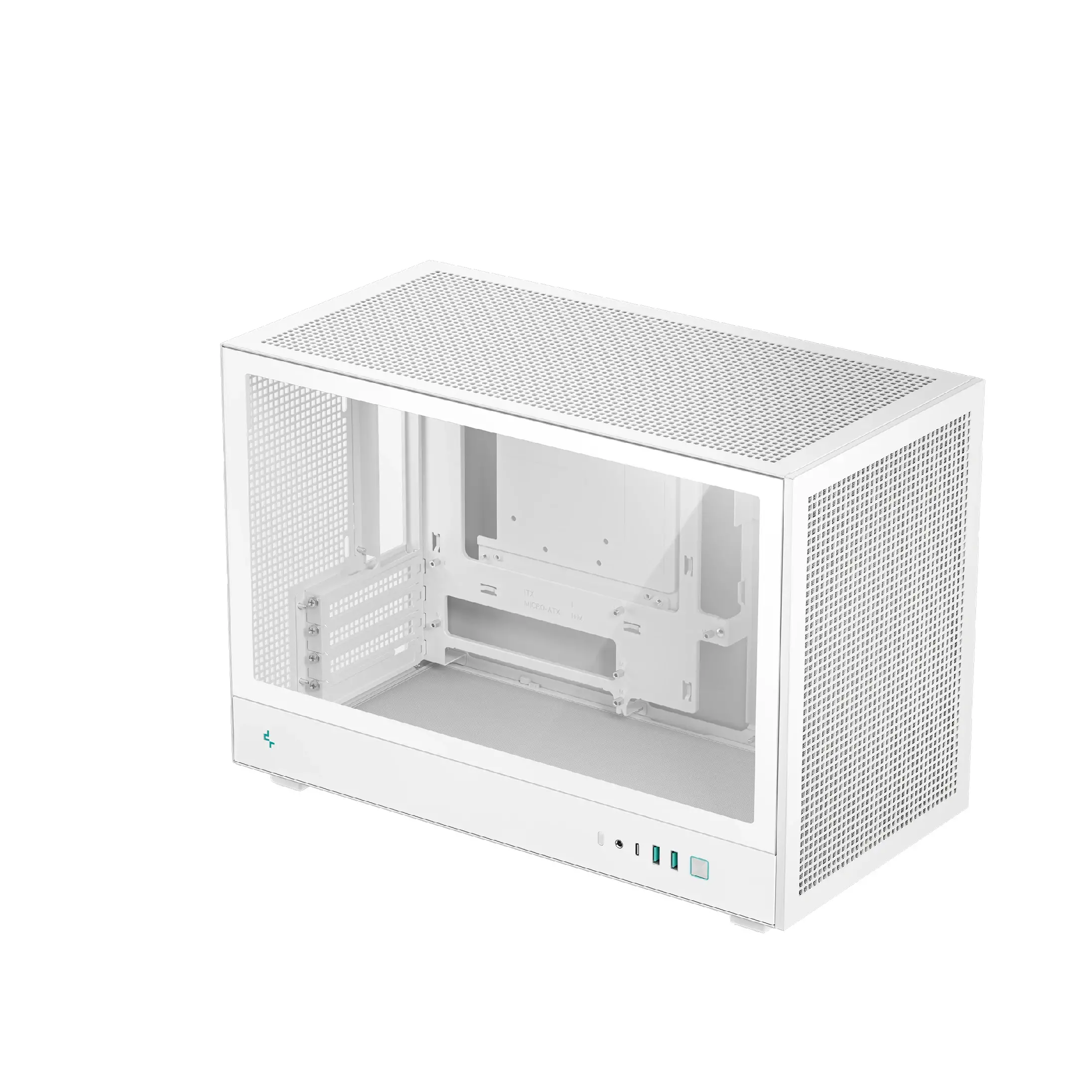 DeepCool кутия Case mATX - CH260 WH