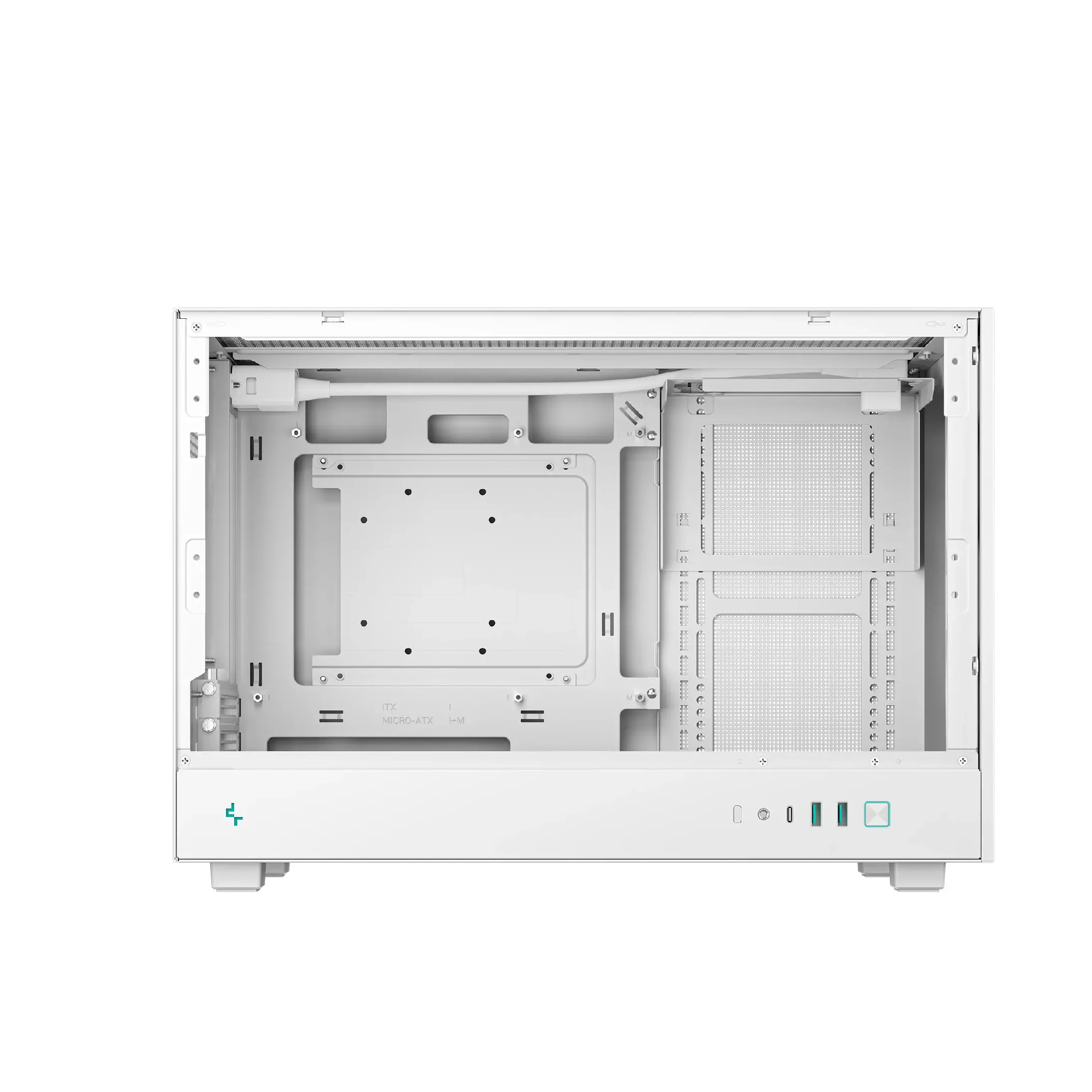 DeepCool кутия Case mATX - CH260 WH - image 4