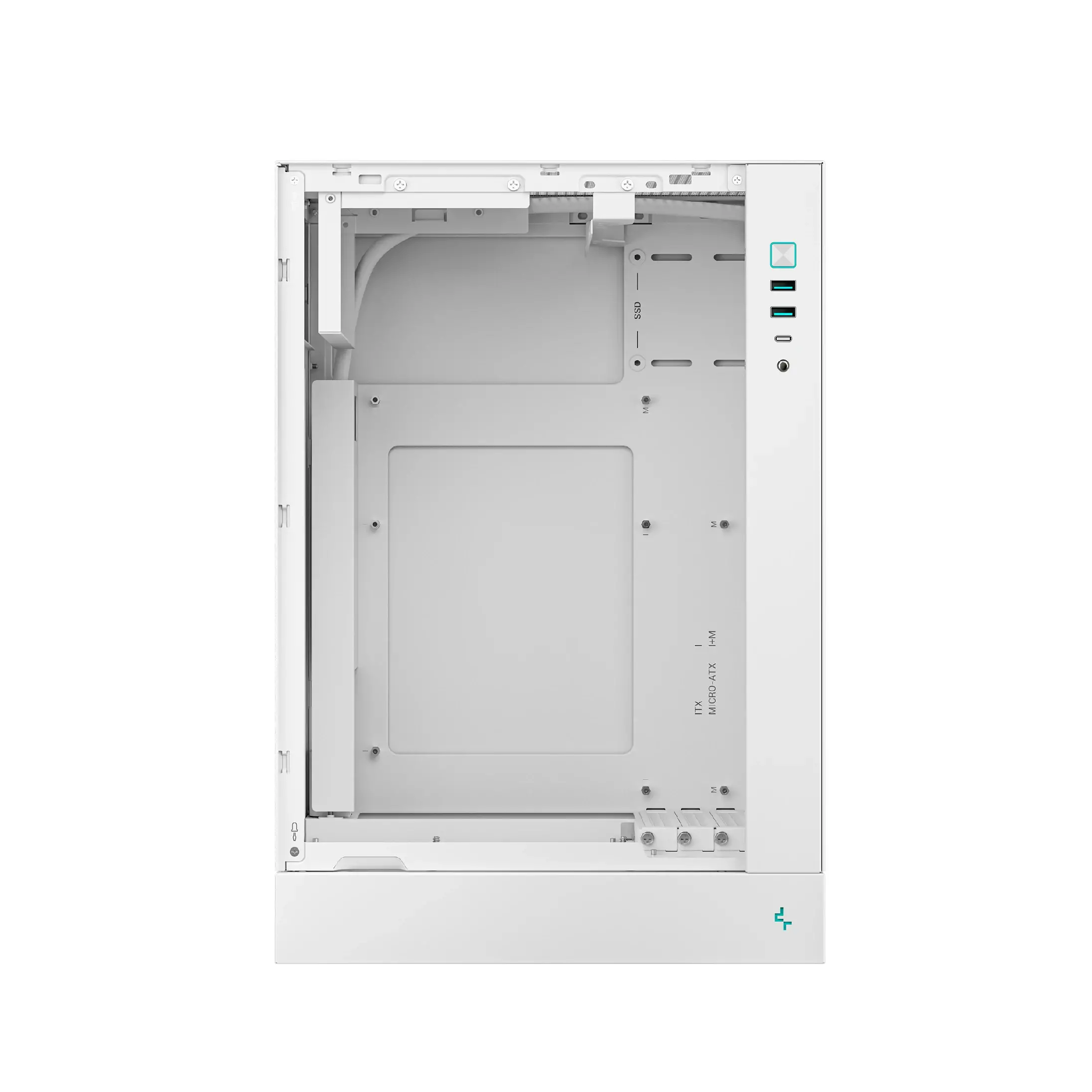 DeepCool кутия Case mATX - CH170 PLUS WH - image 4