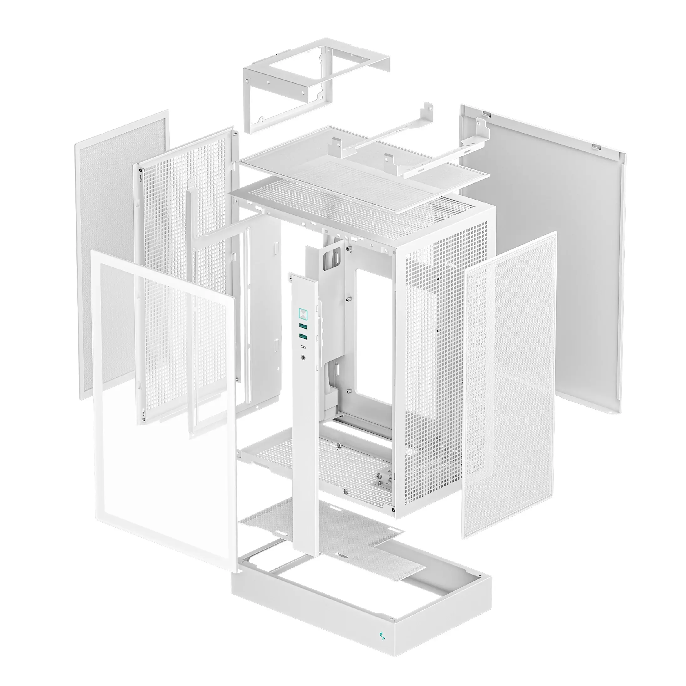DeepCool кутия Case mATX - CH170 PLUS WH - image 9