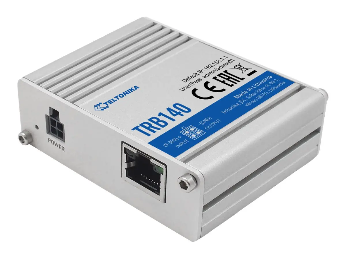 TELTONIKA NETWORKS TRB140 4G/LTE/3G/2G rugged gateway - image 3