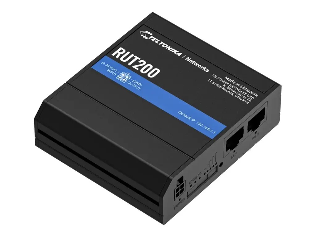 TELTONIKA NETWORKS RUT200 4G/LTE/3G/2G WiFi router - image 1