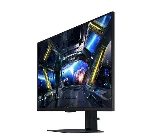 Монитор, Samsung 27FG702 27" Odyssey G7 IPS 4K 4K 180Hz / FHD 360Hz 1ms 3840x2160 DP HDMI Black - image 4