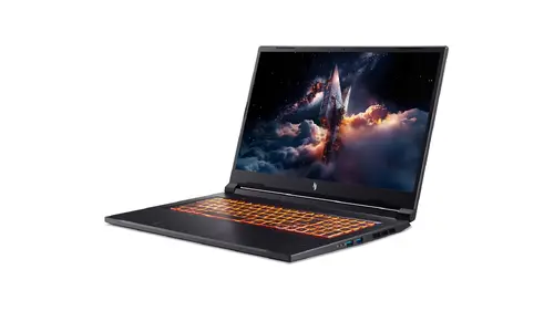Лаптоп, Acer Nitro V17 AI, ANV17-41-R6Q5, AMD Ryzen R7 260 (up to 5.1GHz, 16MB), 17.3"QHD (2560x1440) IPS 165Hz, 1*16GB DDR5 (1 slot free), 1TB SSD +1*M.2 free, NVIDIA RTX 5060 8GB GDDR7, MicroSD, HD Cam, Wi-Fi 6E, BT 5.3, Backlit kbd, No OS, Black - image 2