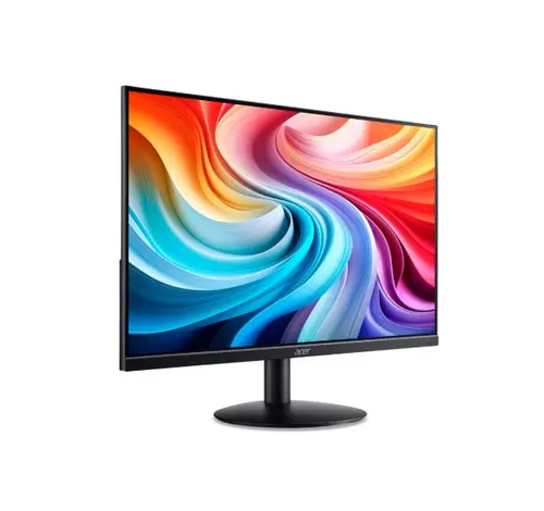 Монитор, Acer SA242YH1bi, 23.8'' FHD (1920x1080) VA, ZeroFrame, 100Hz, 4ms (GTG),  250nits, 100M:1, VGA, HDMI, Energy Class E, Black, 2Y - image 1