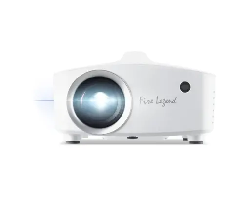 Мултимедиен проектор, AOPEN Projector QF13s, LCD, LED Light Source, Full HD (1920x1080),350 ANSI Lum (8000 LED Lum), 1000:1, Auto Focus, HDMI 1.4, USB (Type A 2.0) x1, share output port, AV (Composite + Audio R/L),DC out, Speaker 5W, LED lifespan up to 30,000h, 1.9 kg, White - image 1