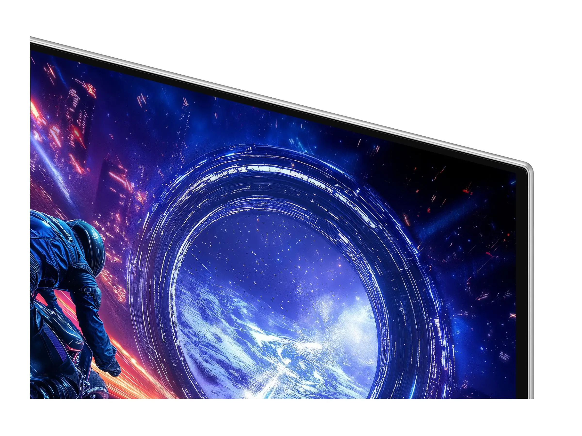 Монитор, Samsung 27FG602 27" Odyssey G6 OLED 500Hz 0.03ms 2560x1440 DP HDMI Silver - image 5
