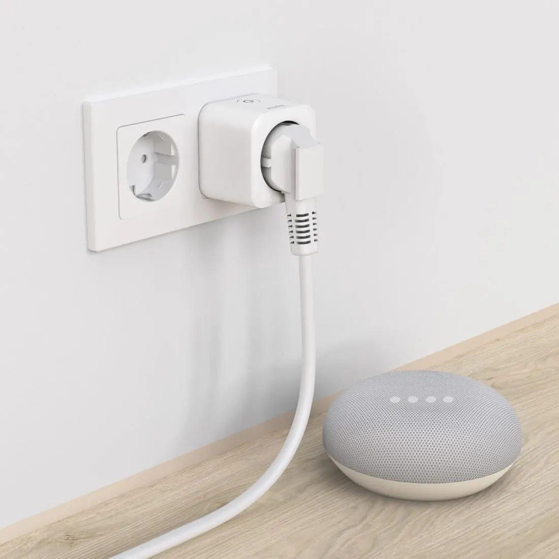 HAMA Смарт мини контакт, Wi-Fi, Гласов контрол, 3680 W, Matter - image 6