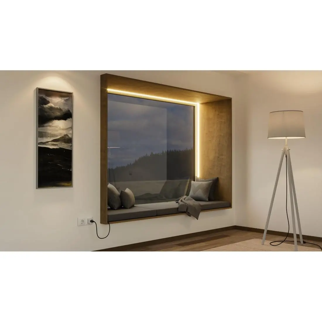 HAMA Смарт мини контакт, Wi-Fi, Гласов контрол, 3680 W, Matter - image 9