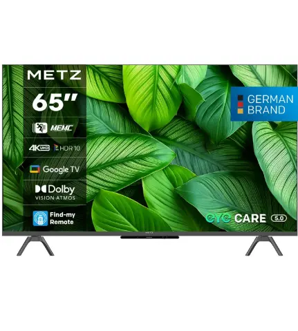 METZ Τηλεόραση 65" UHD LED SMART TV, 4K, Google TV, Frameless - 1
