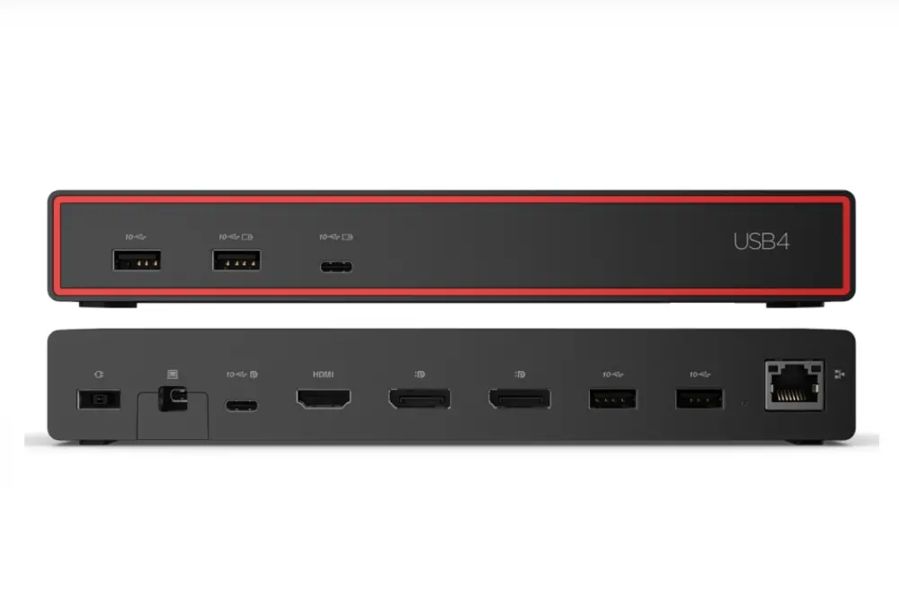 Докинг станция, Lenovo ThinkPad USB4 Dock 5000 - 100W EU - image 1
