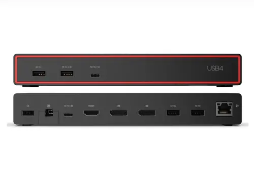 Докинг станция, Lenovo ThinkPad USB4 Dock 5000 - 100W EU - image 1