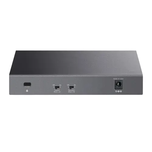 Комутатор TP-LINK LS108GP, 8 гигабитни порта PoE+, метален, desktop - image 1