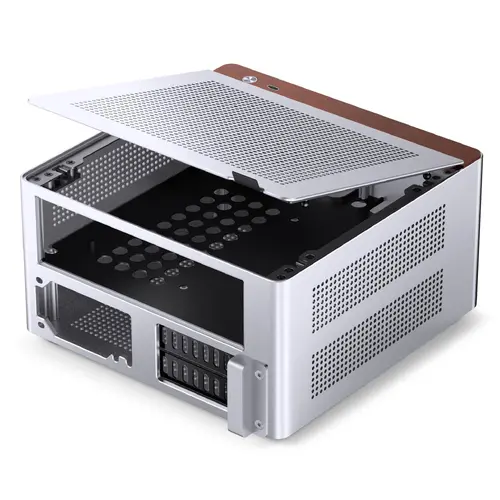 Кутия Jonsbo NV10 Mini ITX - Silver - image 2
