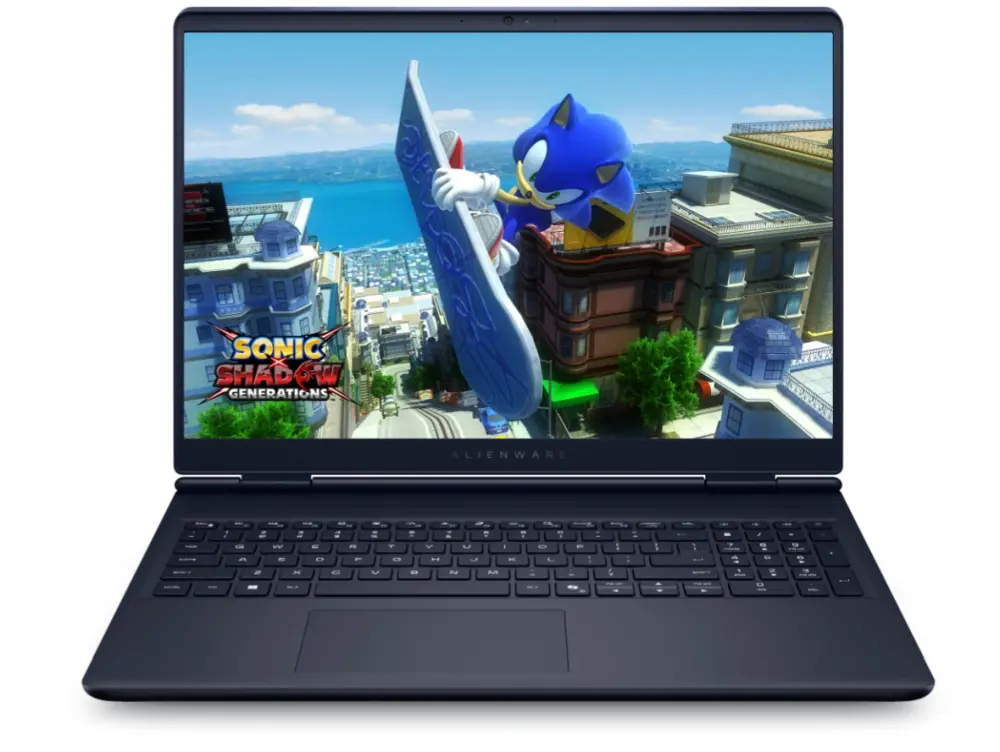 Лаптоп, Dell Alienware 16 Aurora AC16250, Intel Core 7 240H (24MB, 10 cores, 1.80 to 5.20 GHz P-Core), 16" WQXGA (2560x1600) 120Hz, 300 nits, 32GB, 2x16GB, DDR5, 5600 MT/s, 1TB SSD, NVIDIA RTX 5060, 8 GB GDDR7, HD Cam, and Mic, Wi-Fi 7, Backlit Kb, Win11 Pr