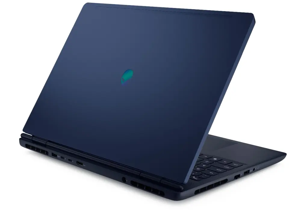 Лаптоп, Dell Alienware 16 Aurora AC16250, Intel Core 7 240H (24MB, 10 cores, 1.80 to 5.20 GHz P-Core), 16" WQXGA (2560x1600) 120Hz, 300 nits, 32GB, 2x16GB, DDR5, 5600 MT/s, 1TB SSD, NVIDIA RTX 5060, 8 GB GDDR7, HD Cam, and Mic, Wi-Fi 7, Backlit Kb, Win11 Pr - image 4