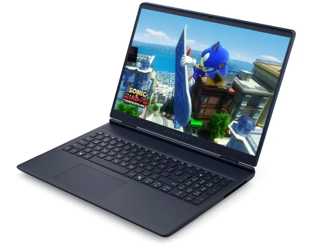 Лаптоп, Dell Alienware 16 Aurora AC16250, Intel Core 9 270H (24MB, 14 cores, 2.00 to 5.80 GHz P-Core), 16" WQXGA (2560x1600) 120Hz, 300 nits, 32GB, 2x16GB, DDR5, 5600 MT/s, 1TB SSD, NVIDIA RTX 5070, 8 GB GDDR7, HD Cam, and Mic, Wi-Fi 7, Backlit Kb, Win11 Pro - image 2