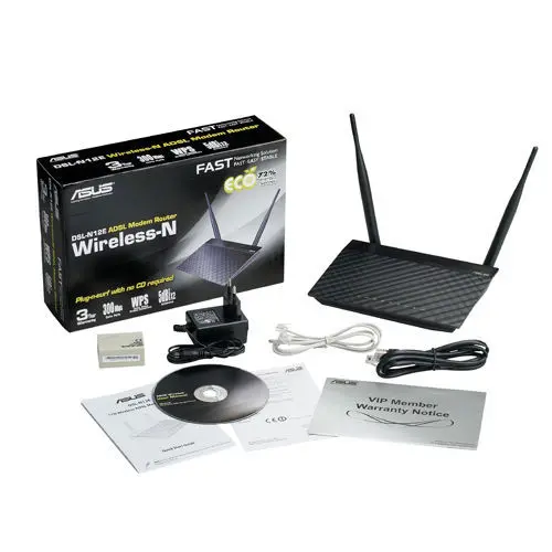 Рутер, ASUS DSL-N12E ADSL WL N ROUTER - image 2