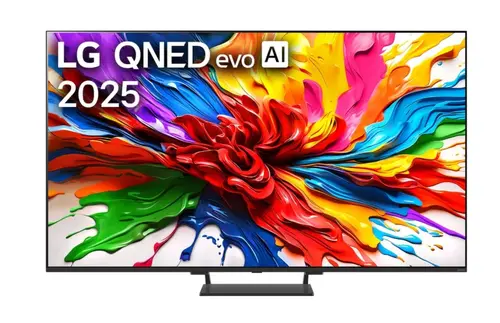 Телевизор, LG 55QNED93A6A, 55" 4K HDR Smart QNED TV MiniLED, 3840x2160, 120Hz Native (VRR 165Hz), DVB-T2/C/S2, AI Alpha 8, HDR 10 PRO, webOS 24, ThinQ AI, WiFi, FreeSync Compatible, VRR, AI Upscaling, Google Cast, Virtual 9.1.2 Up-mix, Bluetooth, Hdmi, Multi View