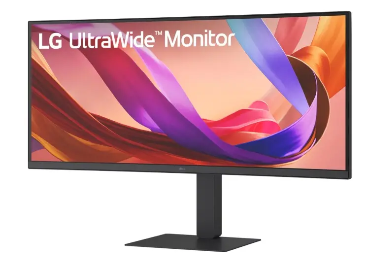 Монитор, LG 34U650A-B, 34" UltraWide  21:9, IPS, Curved, 100 Hz, 5ms, 1000:1, 300cd/m2, WQHD 3440x 1440, sRGB 99%, HDR 10, HDMI, DisplayPort, USB-C, PD- 96 W, DP, Reader mode, Dynamic Action Sync, PIP, PBP, Tilt, Height (Range), Pivot, Speacers 2x7W, LG Switch, B - image 1