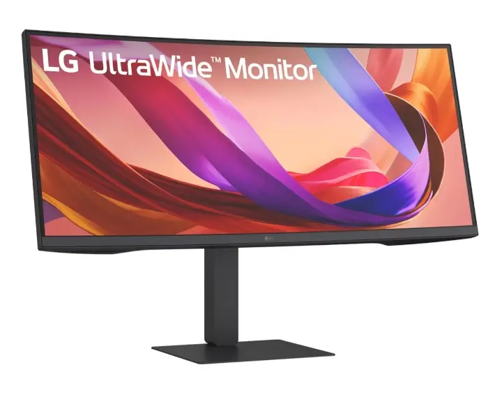 Монитор, LG 34U650A-B, 34" UltraWide  21:9, IPS, Curved, 100 Hz, 5ms, 1000:1, 300cd/m2, WQHD 3440x 1440, sRGB 99%, HDR 10, HDMI, DisplayPort, USB-C, PD- 96 W, DP, Reader mode, Dynamic Action Sync, PIP, PBP, Tilt, Height (Range), Pivot, Speacers 2x7W, LG Switch, B - image 2