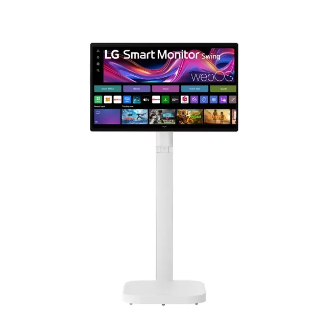 Οθόνη, LG 32U889SA-W, 31.5" IPS, Smart webOS, Touch, Swind, 5ms GtG, 1000:1, 350cd/m2, UHD 4K (3840 x 2160), HDR 10, DCI-P3 95%, 3xUSB Type-C (PD - image 3