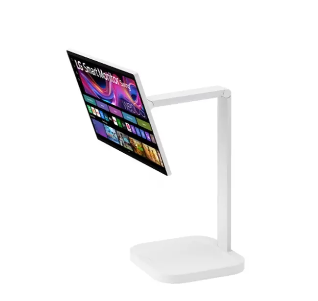 Монитор, LG 32U889SA-W, 31.5" IPS, Smart webOS, Touch, Swind, 5ms GtG, 1000:1, 350cd/m2, UHD 4K (3840 x 2160), HDR 10, DCI-P3 95%, 3xUSB Type-C (PD 65W), 2xHDMI, Tilt , Height adjustment, Swivel, Pivot, AirPlay 2, Speacers 5W x 2, LG Switch, White - image 7