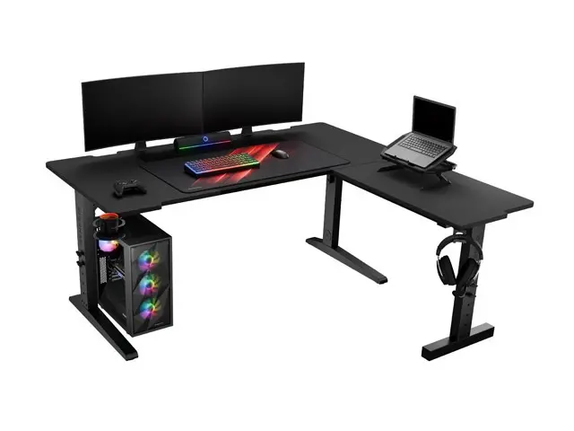Бюро, Genesis Gaming Desk Holm Modular 160 Corner + Genesis Holm Modular, Corner, 160 cm + Genesis Gaming Desk Holm Modular 160