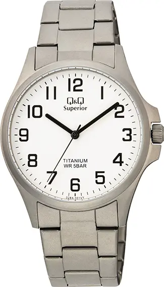 Ceas analogic bărbătesc Q&Q Superior Titanium - S28A-001VY