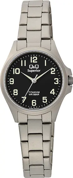 Ceas analogic de damă Q&Q Superior Titanium - S29A-002VY