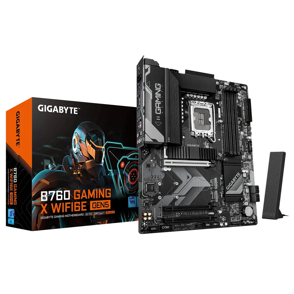 Дънна платка, GIGABYTE GB B760 GAMING X WF6E GEN5 - image 3