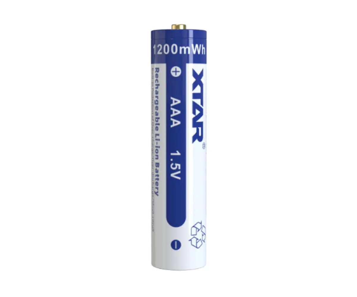 Акумулаторна батерия LiIon 10440 AAA R03 1,5V 800mAh 4 бр. в PVC кутия XTAR