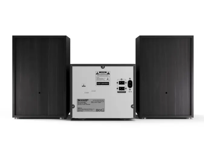 Аудио система, Sharp Audio Systems XL-B517D(BK), HI-FI MICRO SYSTEM, 45W total max power output, DAB+ and FM tuner with RDS, Bluetooth v5.0, CD player, USB playback, 3.5mm Aux-in / line-in, Headphone jack, wooden speaker, Black - image 5