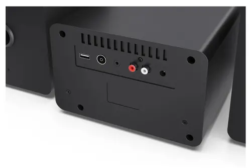 Аудио система, Sharp Audio Systems XL-B520D(BK), HI-FI MICRO SYSTEM, 40 (peak), DAB+/DAB and FM radio with RDS, Bluetooth v5.0, CD player, USB MP3 playback, 3.5mm Headphone jack / line-out, wooden speaker, Black - image 8