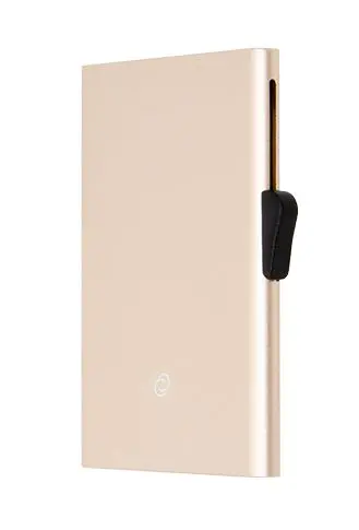 Port-card C-SECURE Cardholder, Golden champagne