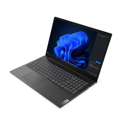 Лаптоп, Lenovo V15 G5 IRL Intel Core i7-13620H (up to 4.9GHz, 24MB), 16GB DDR5-5200, 512GB SSD, 15.6" FHD (1920x1080) TN AG, Integrated UHD Graphics, WLAN, BT, HD 720p Cam, 3 cell, Black, DOS, 3Y CCI - image 2