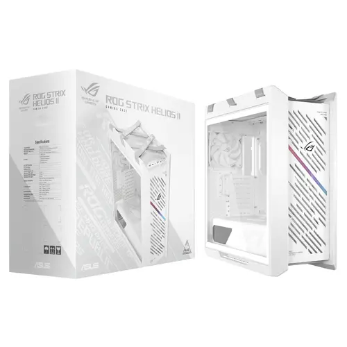 Кутия за компютър, Asus ROG Strix Helios II GX601S White - image 18